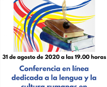 Conferencia en línea con motivo del Día de la Lengua rumana