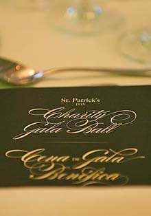 Baile Benéfico anual del Día de San Patricio en el Hotel Westin Palace