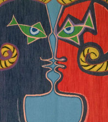 La Galería Atalante presenta el tapiz hecho arte en la exposición ‘Diálogos’