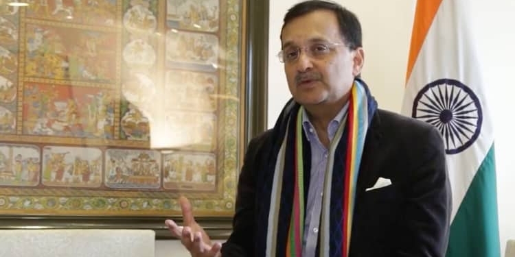 El embajador Dinesh K. Patnaik./ Imagen: YouTube