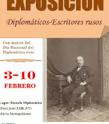 Exposición ‘Diplomáticos Escritores rusos’ en la Escuela Diplomática