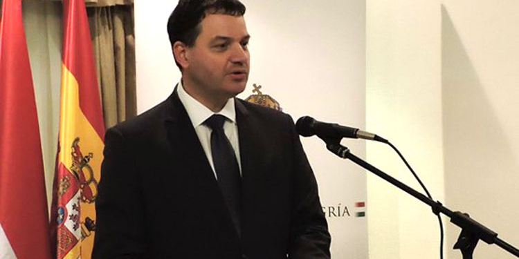 El embajador húngaro remarcó las buenas relaciones con España