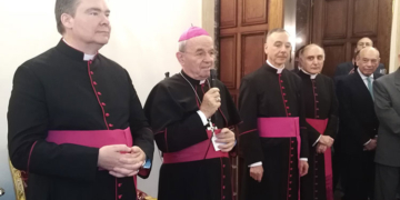 El nuncio Renzo Fratini, en su despedida: «Ahora nadie puede gobernar solo»