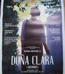 Proyección de la película ‘Doña Clara/Aquarius’ en Casa América