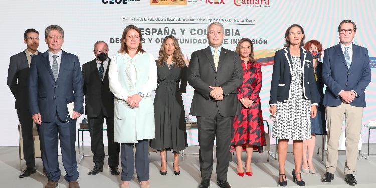 Iván Duque: “Colombia ofrece más seguridad que nunca a los inversores españoles”