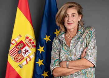 La Embajadora en Lisboa, Marta Betanzos, es una de las pocas mujeres destinadas en jefaturas de cierto relieve./ Foto: MAEC