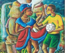 El arte haitiano en la Casa de Cultura de San Lorenzo de El Escorial