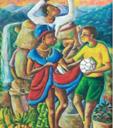El arte haitiano en la Casa de Cultura de San Lorenzo de El Escorial