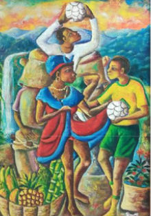 El arte haitiano en la Casa de Cultura de San Lorenzo de El Escorial
