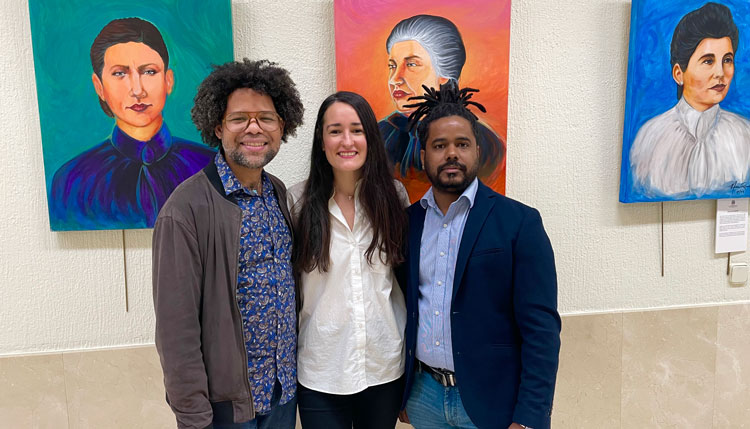 Clausurada la exposición ‘Mujeres Patriotas Dominicanas’, de Aronis Ramos