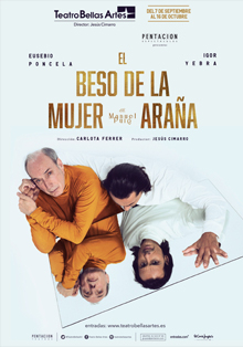El Teatro Bellas Artes presenta la obra ‘El beso de la mujer araña’