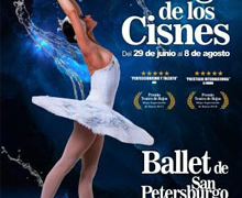 El Ballet de San Petersburgo presenta ‘El lago de los cisnes’