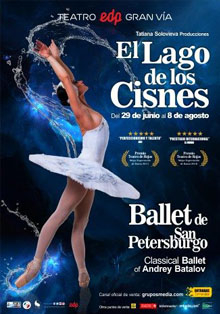 El Ballet de San Petersburgo presenta ‘El lago de los cisnes’