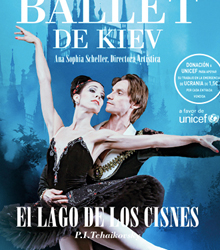 El Ballet de Kiev apoya a niños y familias de Ucrania con ‘El lago de los cisnes’