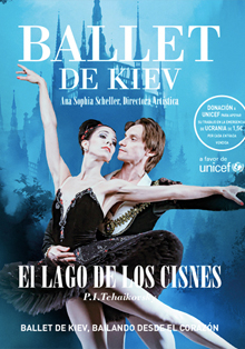 El Ballet de Kiev apoya a niños y familias de Ucrania con ‘El lago de los cisnes’
