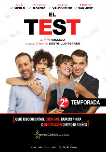 Regresa el fenómeno teatral ‘El Test’ a la cartelera madrileña