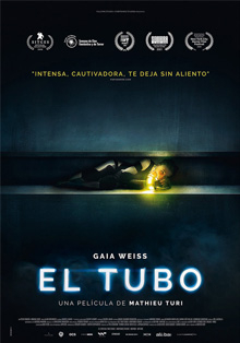 Estreno de la claustrofóbica película ‘El tubo’, con Gaia Weiss