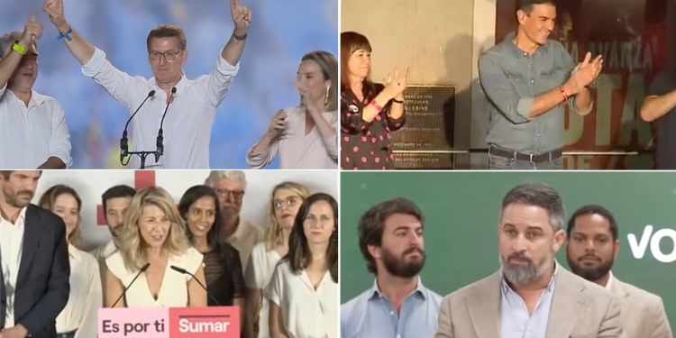 Feijóo gana, pero Sánchez queda con margen para reeditar su frente de izquierdas