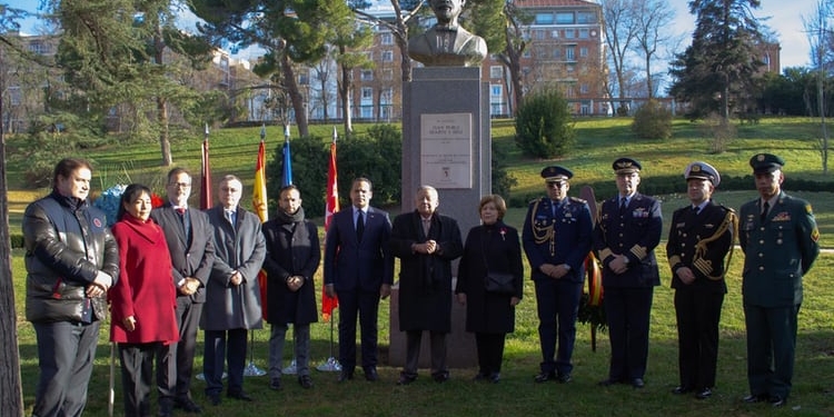 La Embajada dominicana conmemora el 211º aniversario del nacimiento de Juan Pablo Duarte