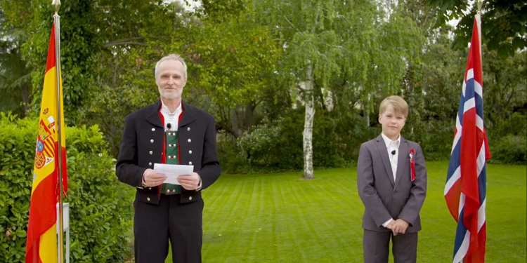 El embajador de Noruega resalta en la Fiesta Nacional del país la buena relación con España