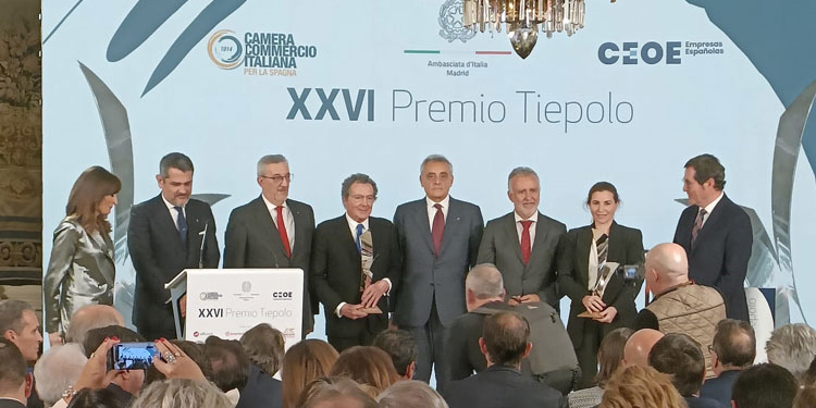 El embajador de Italia preside la entrega del Premio Tiepolo 2023