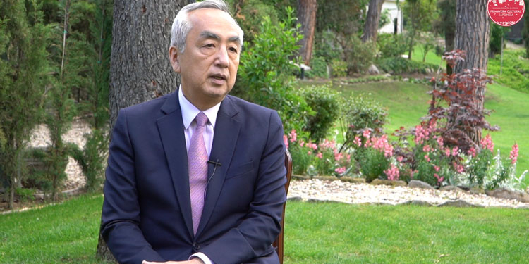 El embajador del Japón ensalza en un vídeo la primavera nipona