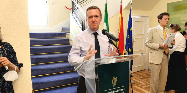 La Embajada de Irlanda celebró el Bloomsday en el centenario del ‘Ulises’