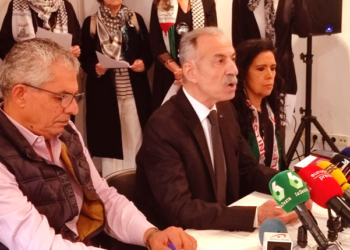 Artistas españoles presentan un ‘Manifiesto contra la masacre en Gaza’ en la Misión de Palestina