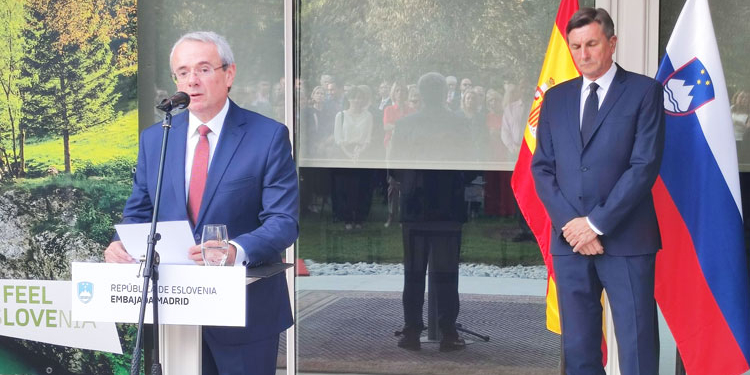 El embajador esloveno destaca el incremento de las relaciones comerciales con España