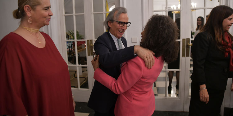 El embajador de Colombia celebra la presentación de sus Cartas Credenciales