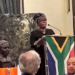 La embajadora Thenjiwe Ethel Mtintso dirigiéndose a los asistentes. / Fotos: AC