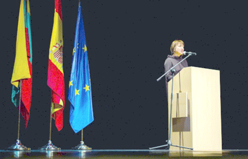 La embajadora de Lituania subraya su compromiso con la UE y la OTAN