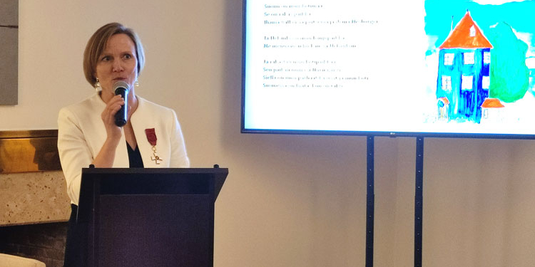 Ucrania y la sostenibilidad ambiental, protagonistas de la recepción de Finlandia