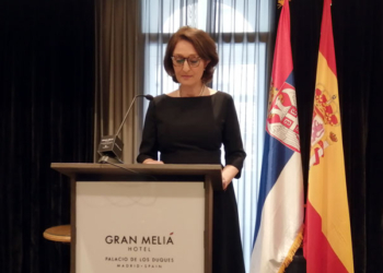 La embajadora de Serbia agradece a España el apoyo a su adhesión a la UE