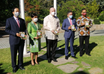 ASEAN celebra su 54º Aniversario en la Embajada de Tailandia