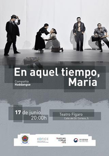 El Centro Coreano presenta la obra de teatro ‘En aquel tiempo, María’
