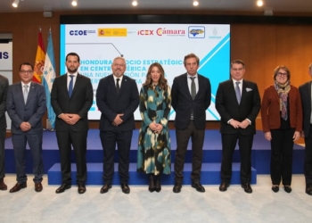 Honduras se presenta en la CEOE como plataforma de negocios en Centroamérica