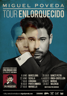 El cantante Miguel Poveda canta a Lorca en el Circo Price de Madrid