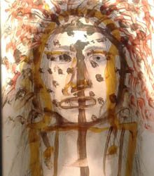 Exposición de la pintora Lina Fucà en el Instituto Italiano de Cultura