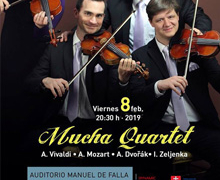 El cuarteto Mucha Quartet en el festival ‘La Gran Belleza’ de Granada