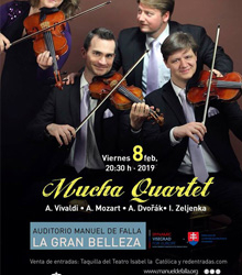 El cuarteto Mucha Quartet en el festival ‘La Gran Belleza’ de Granada