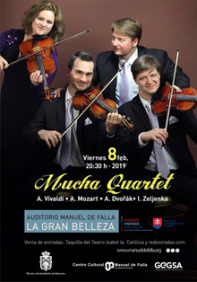 El cuarteto Mucha Quartet en el festival ‘La Gran Belleza’ de Granada
