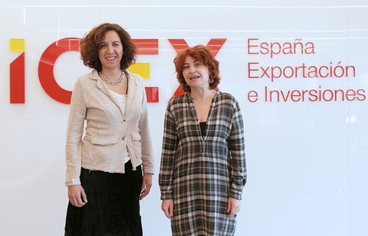 Irene Lozano y María Peña.