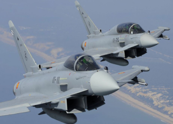 La nueva misión aérea de España en el Báltico durará cuatro meses