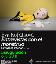 Exposición de la checa Eva Kot’átková en La Casa Encendida