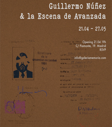 Exposición del artista chileno Guillermo Núñez en la Galería Memoria