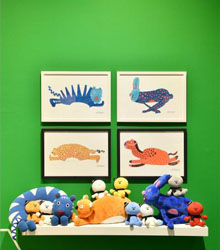 Exposición de artistas y productos coreanos en el Centro Cultural Coreano