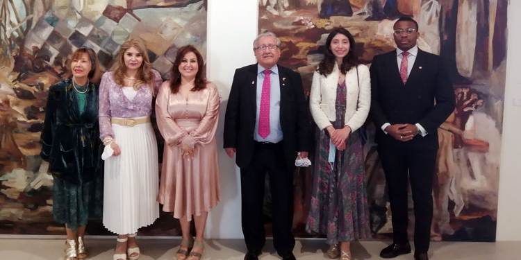 Fiesta cultural de la Asociación internacional Alrokom Alarabe
