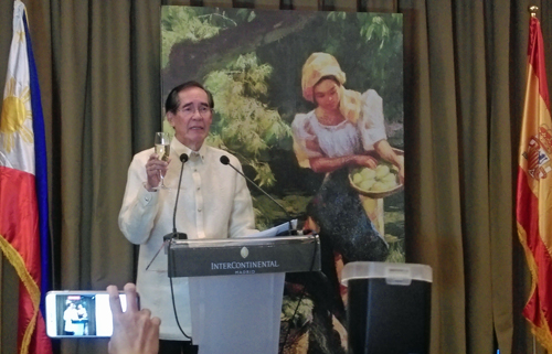 Carlos C. Salinas se despide como embajador de Filipinas en España