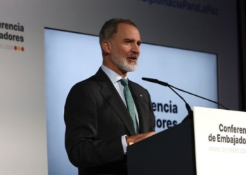 El Rey defiende ante los embajadores el “establecimiento del Estado palestino junto a Israel”